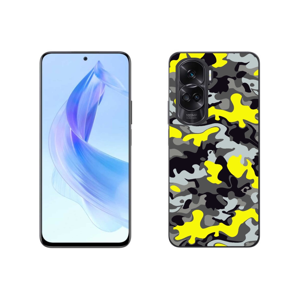 Zselés borítás mmCase a Honor 90 Lite-hoz - terepszínű minta 6