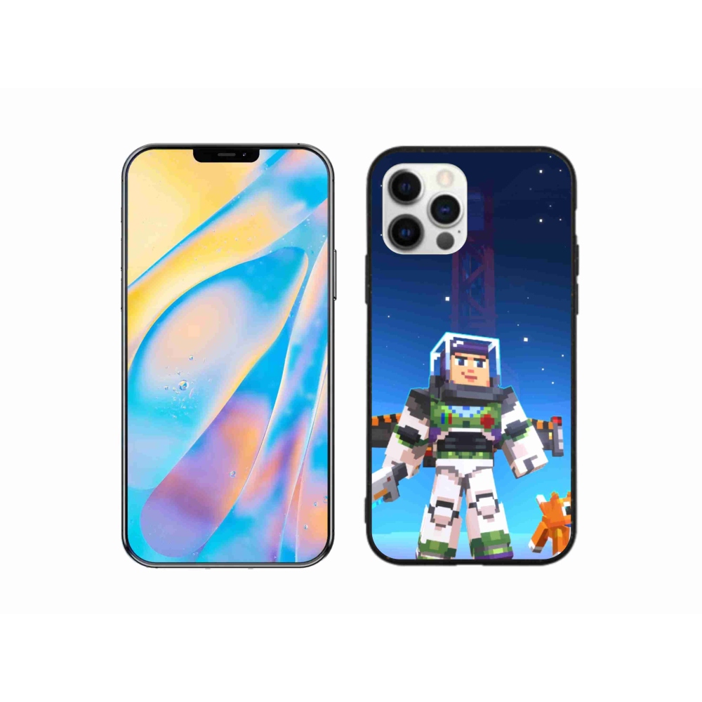 Gél borítás mmCase iPhone 12 készülékhez - minecraft 2