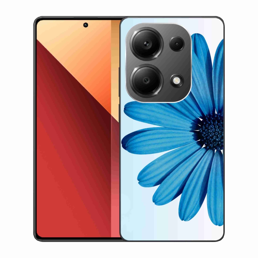 Gél tok mmCase a Xiaomi Redmi Note 13 Pro 4G/Poco M6 Pro számára - kék százszorszép