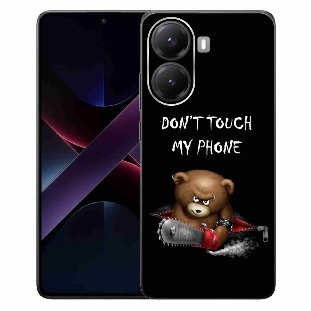 Zselés borítás mmCase a Xiaomi Poco X7 Pro 5G-hez - ne érintse meg a telefont