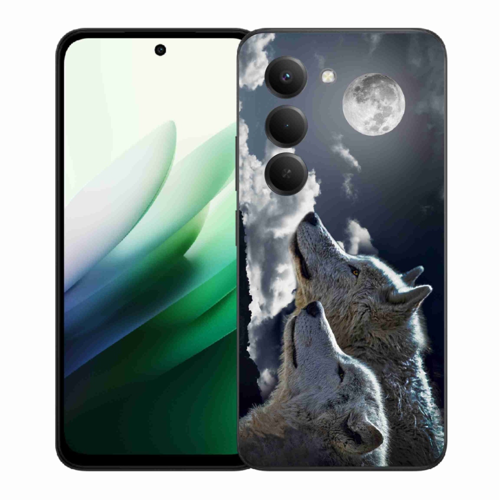 Gél borítás mmCase a Xiaomi Redmi 15 5G-hez - farkasok