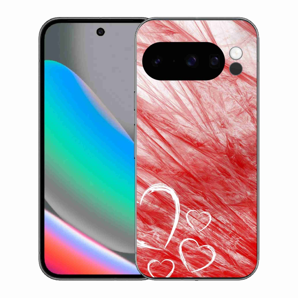 Zselés borítás mmCase a Google Pixel 10 Pro számára - szív