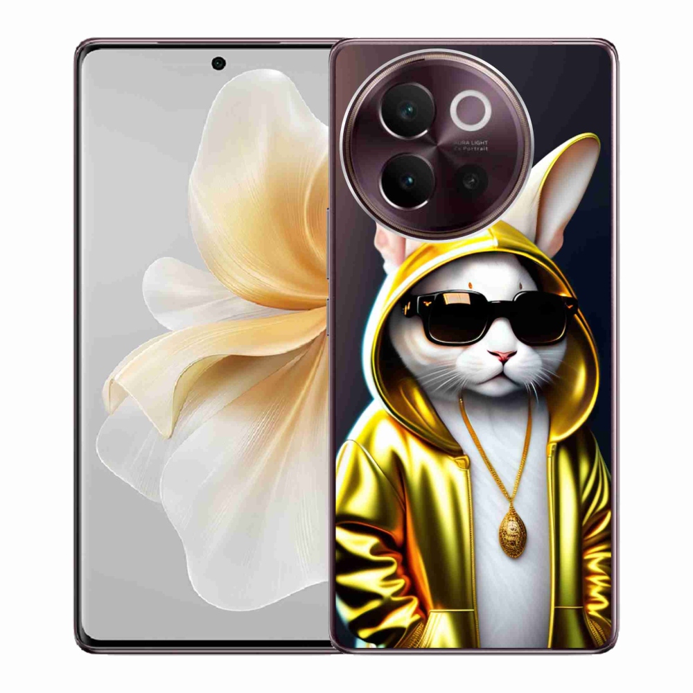 Gél borítás mmCase a Vivo V40 Lite 5G készülékhez - cat boss