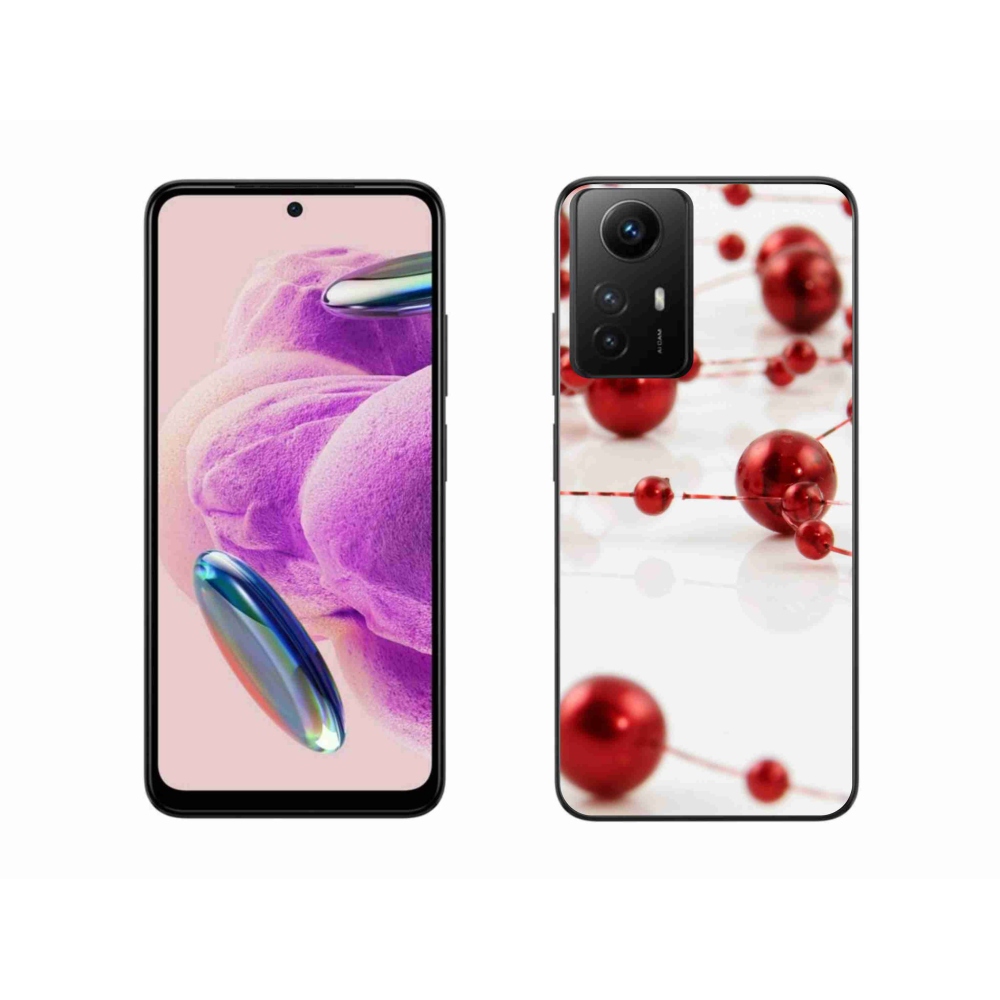 Gél borító mmCase a Xiaomi Redmi Note 12S-hez - karácsonyi lánc