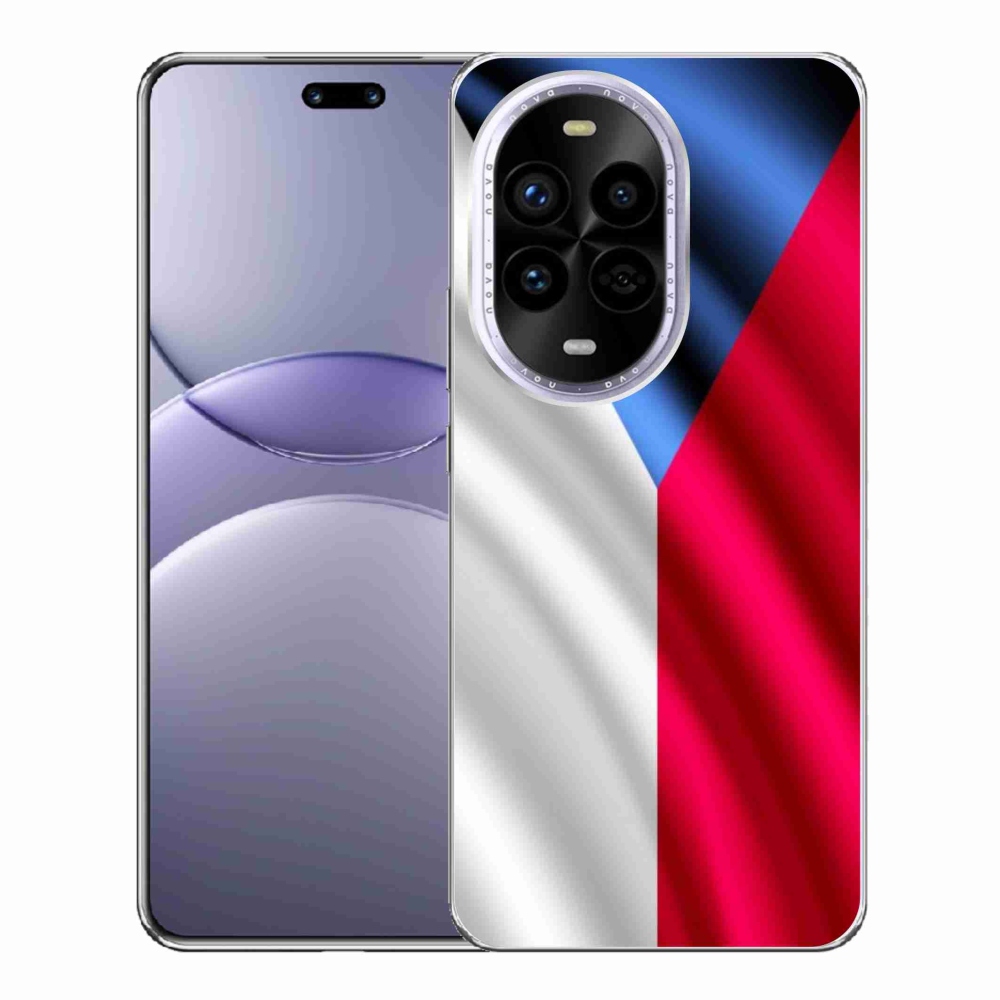 Gél borítás mmCase a Huawei Nova 13 Pro 5G készüléken - cseh zászló