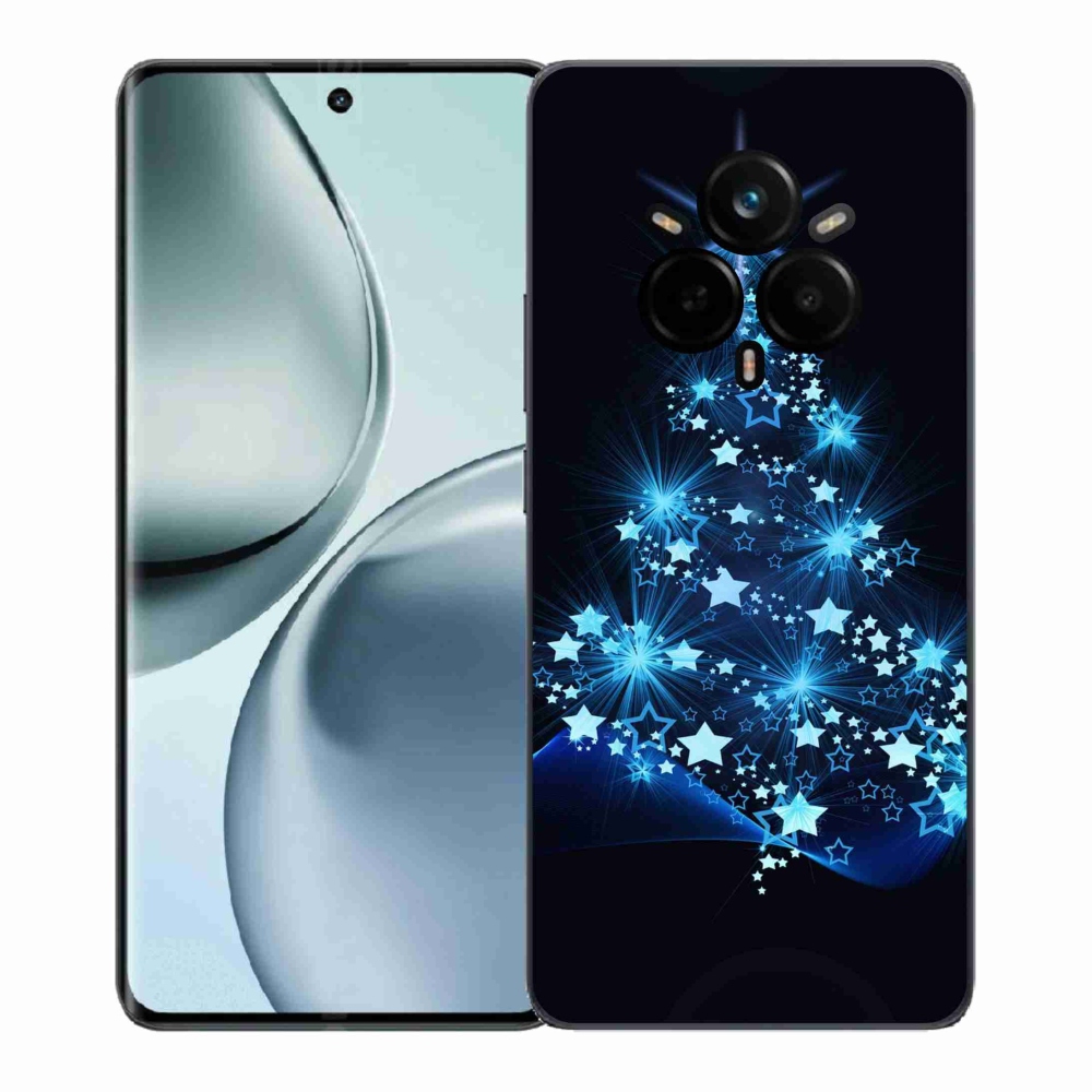 Gél borítás mmCase a Realme 14 Pro+ 5G számára - karácsonyfa