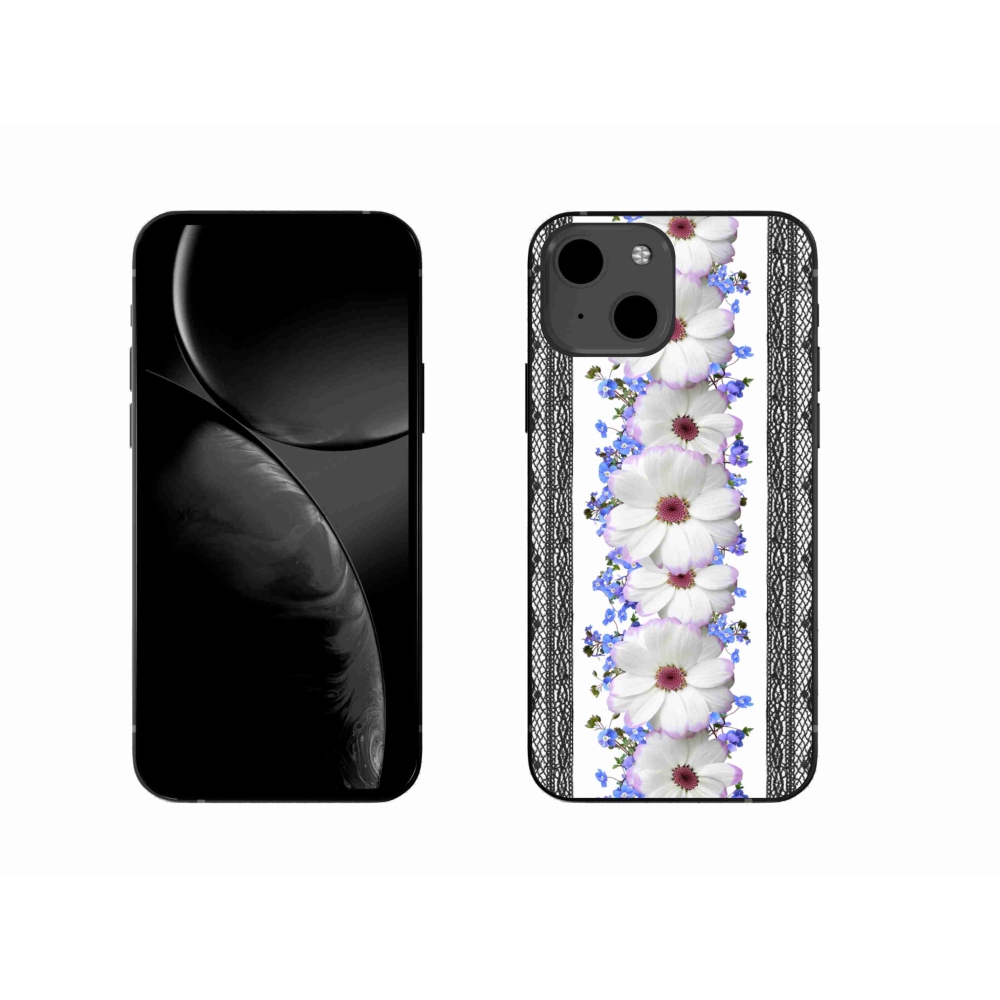 Gél borítás mmCase iPhone 13 6.1 - virágok 8