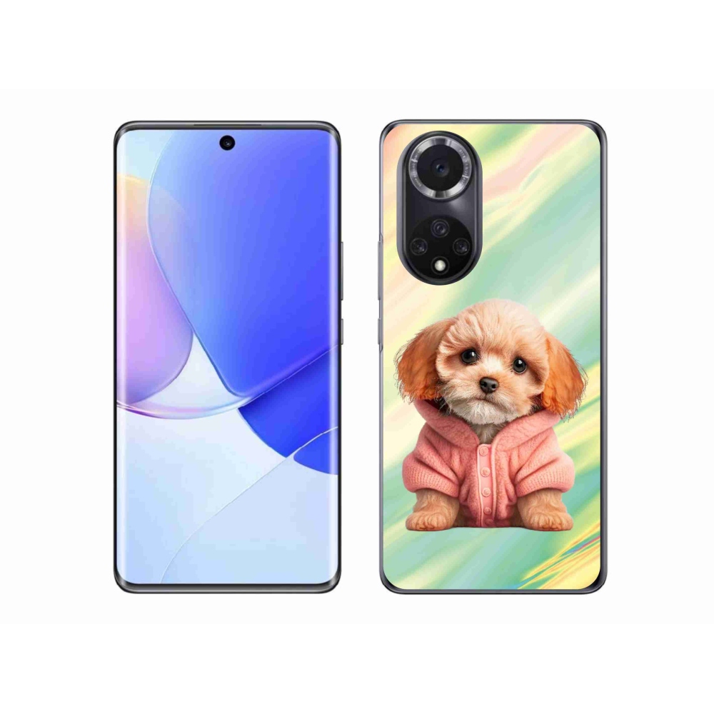 Gél borítás mmCase a Huawei Nova 9-hez - pulóveres kiskutya