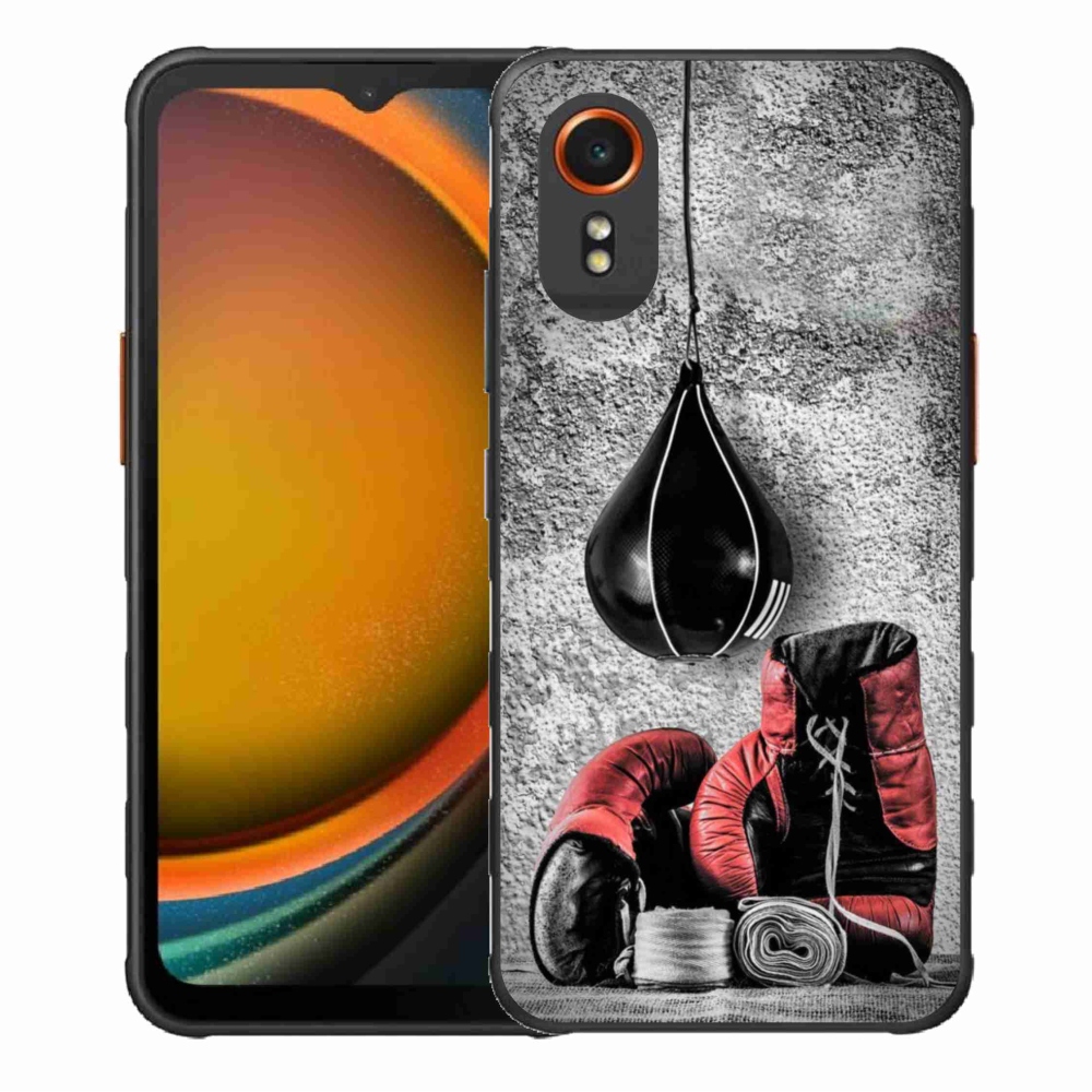 Gél borítás mmCase Samsung Galaxy Xcover 7 - bokszzsák és kesztyű - Samsung Galaxy Xcover 7 számára