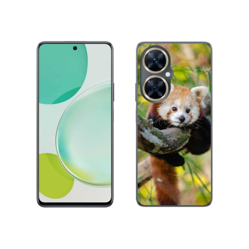 Gél borítás mmCase a Huawei Nova 11i készülékhez - panda piros