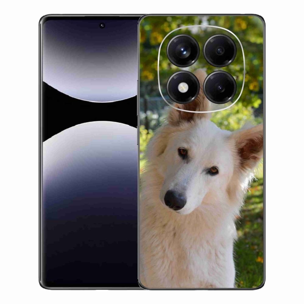 Gél borítás mmCase a Xiaomi Redmi Note 14 Pro-hoz - fehér Swiss Shepherd 1