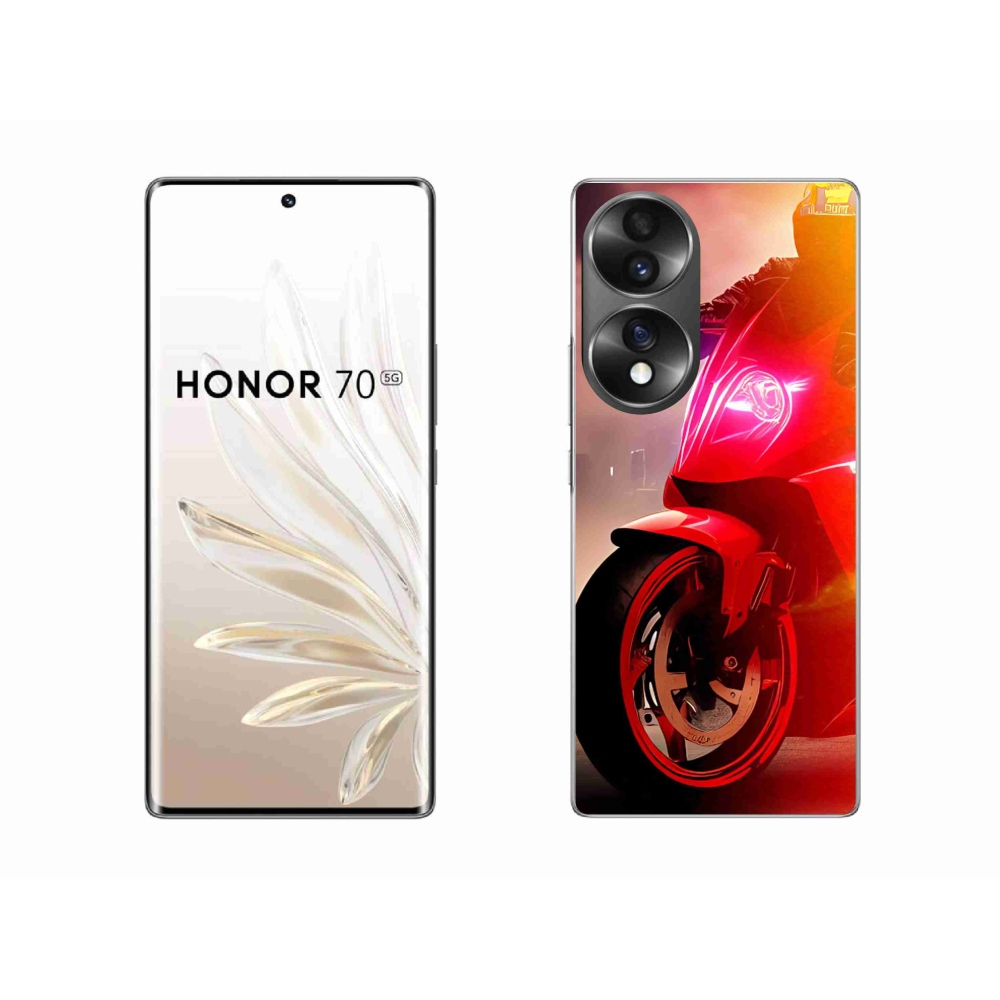 Zselés borítás mmCase a Honor 70 - motorkerékpárhoz