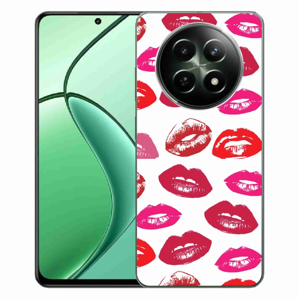 Zselés borítás mmCase a Realme 12 5G/12x 5G készülékhez - ajkak