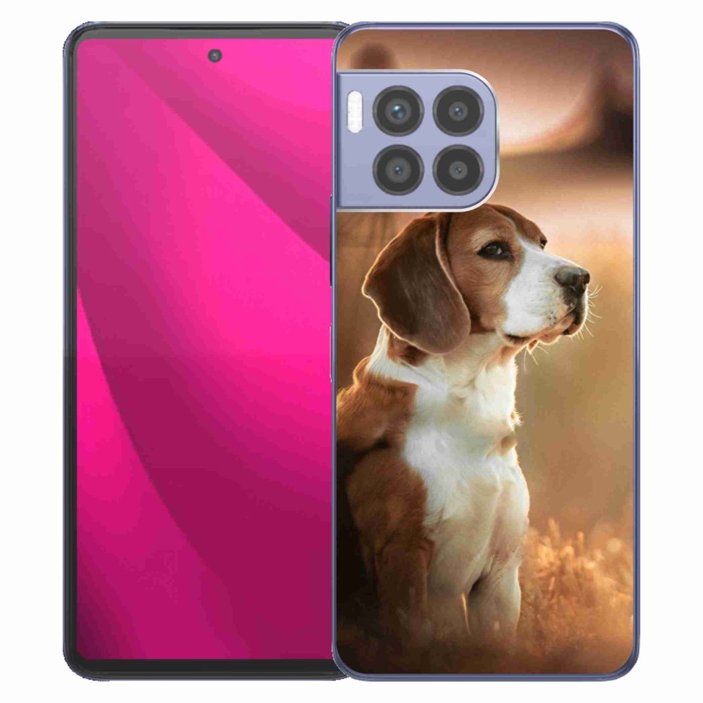 Zselés borítás mmCase a T-Mobile T Phone 2 Pro készülékhez - bézs színű