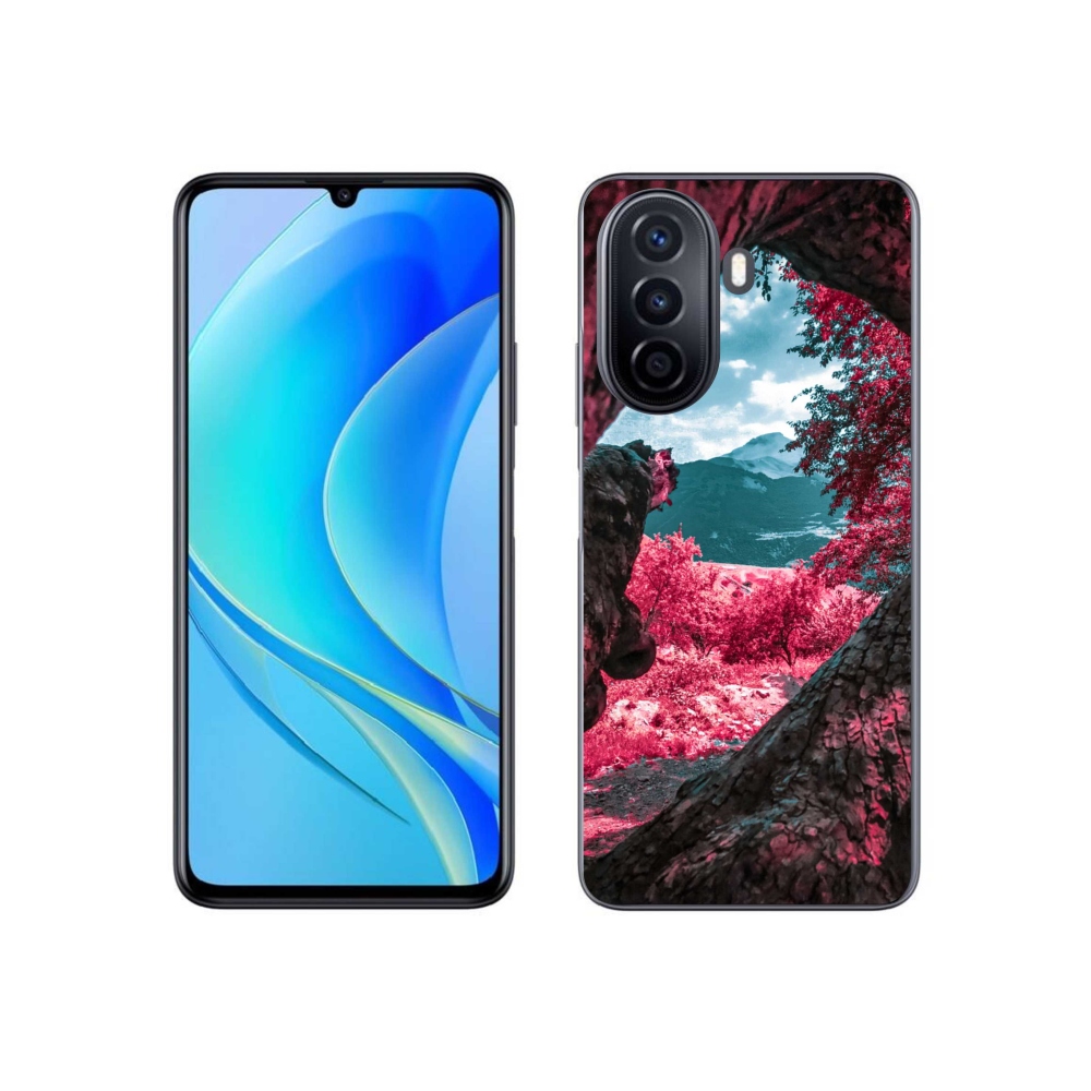 Gél borítás mmCase a Huawei Nova Y70-en - hegyi kilátás