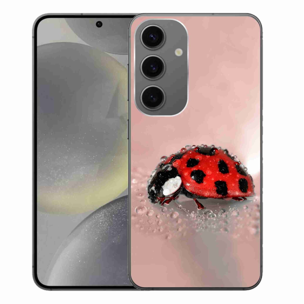 Zselés borítás mmCase Samsung Galaxy S24+ készülékhez - katicabogár