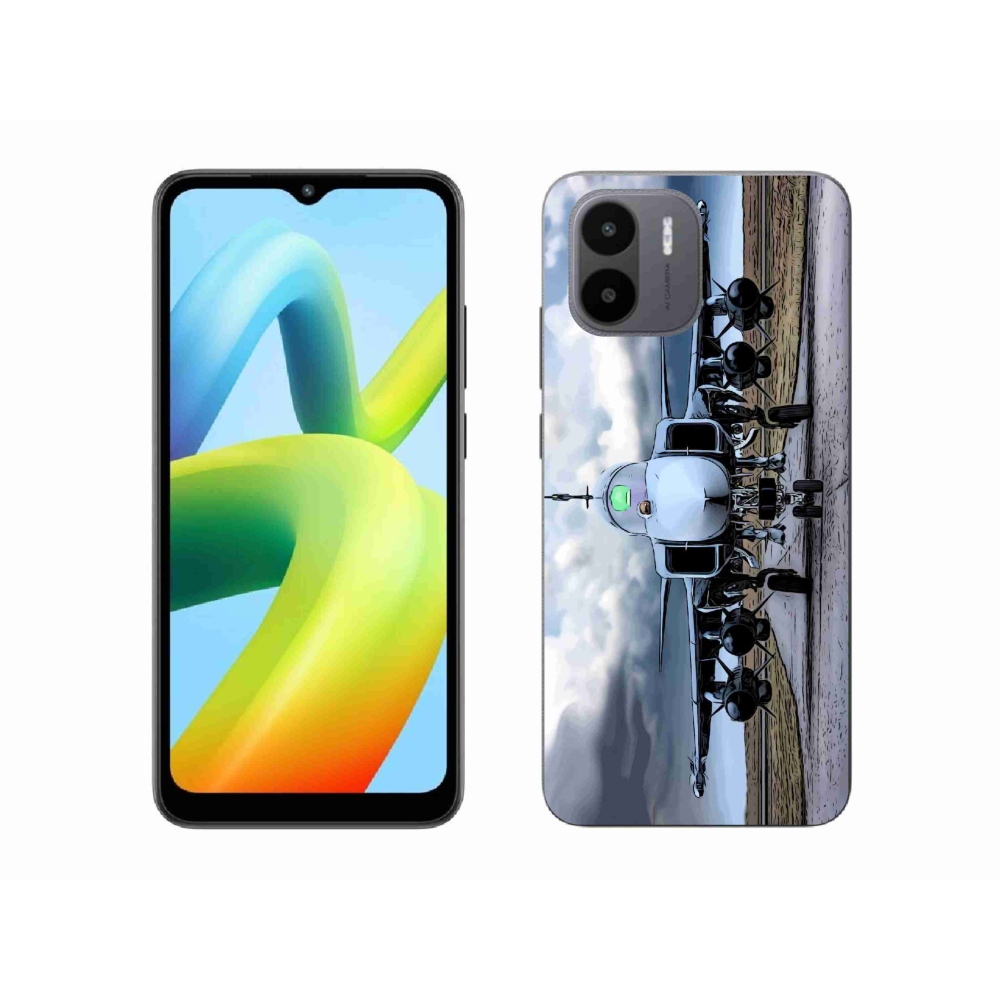 Gél borítás mmCase a Xiaomi Redmi A1/Redmi A2 - katonai repülőgépekhez