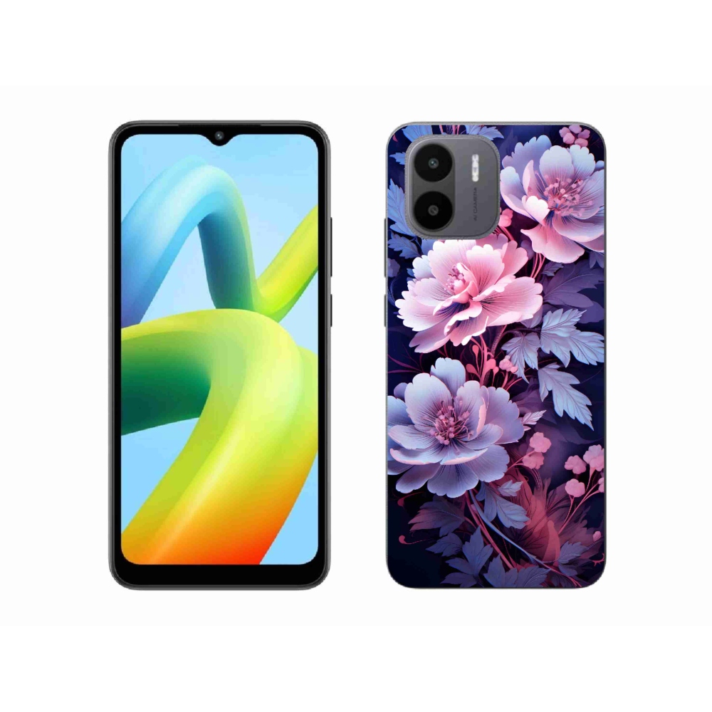 Gél borító mmCase a Xiaomi Redmi A1/Redmi A2 - virágok 11
