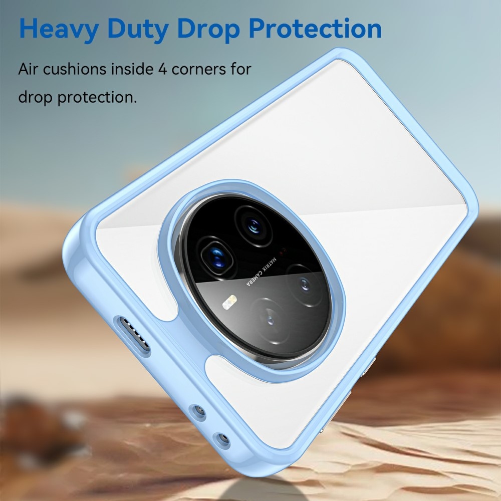 Gél tok fix hátlappal Honor Magic 7 Pro 5G készülékhez - kék