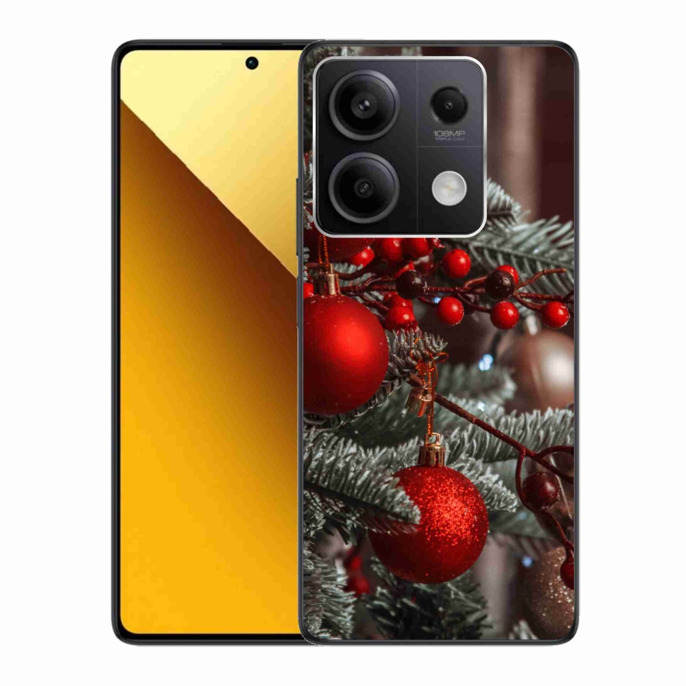 Gél borító mmCase a Xiaomi Redmi Note 13 5G-hez - karácsonyi dekorációk 2