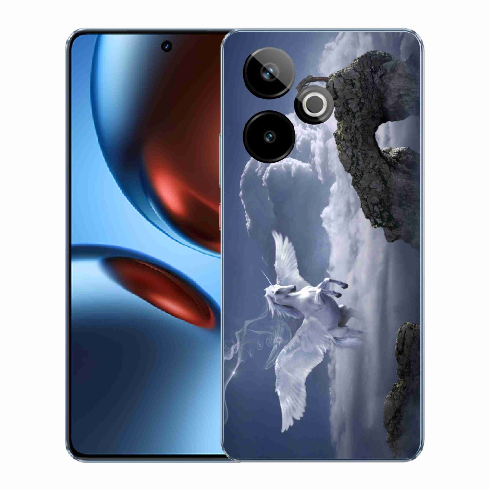Rugalmas zselés tok mmCase képpel a Realme GT 7 5G/GT 7T 5G számára - pegazus