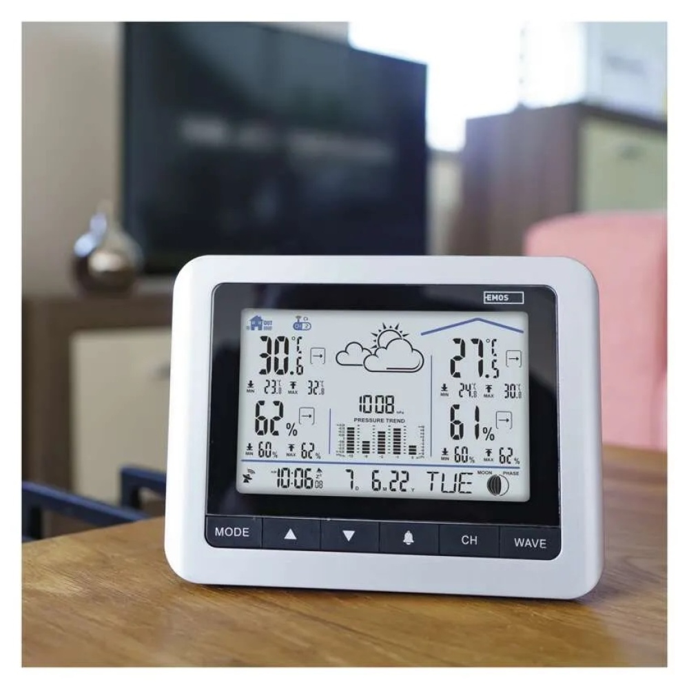 Vezeték nélküli otthoni időjárásmérő állomás E0316