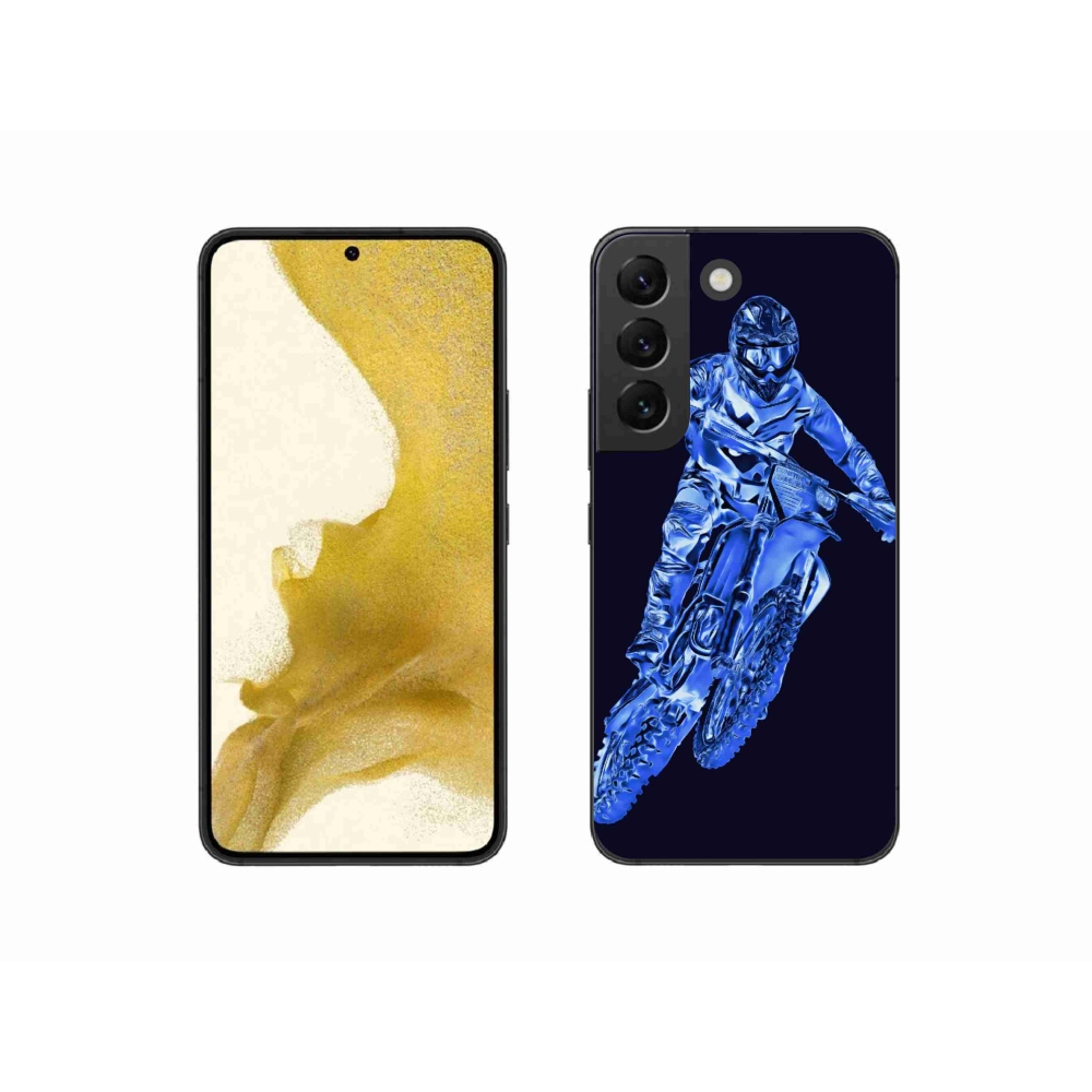 Zselés borítás mmCase Samsung Galaxy S22 5G - motocross 1