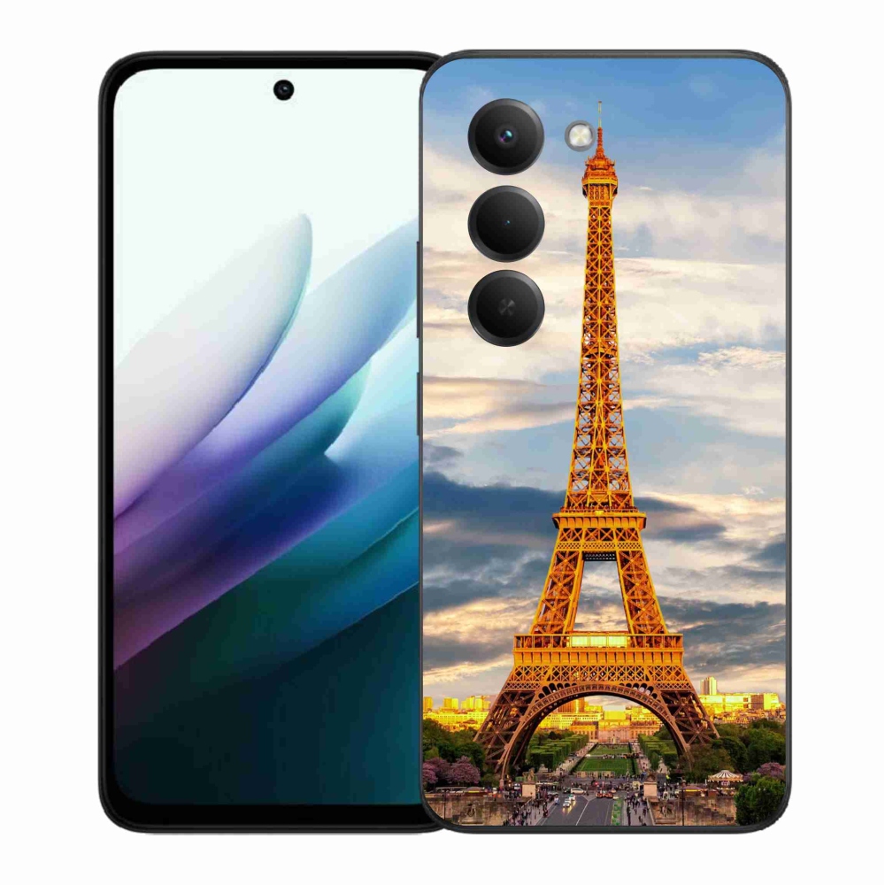 Gél borítás mmCase a Xiaomi Redmi 15 4G/5G (171mm) - eiffel torony 3