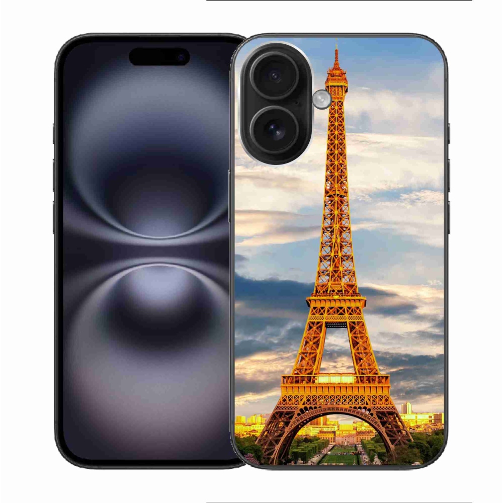 Gél borítás mmCase iPhone 16 készülékhez - eiffel torony 3
