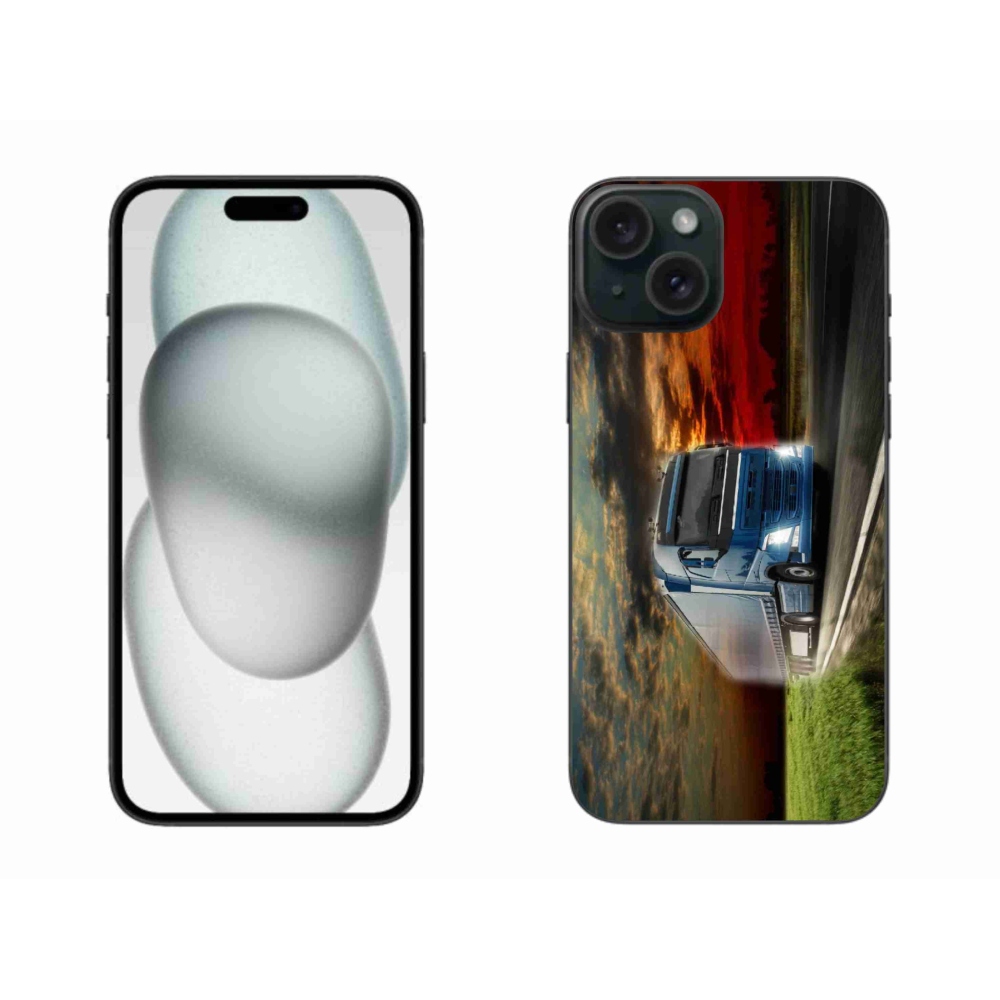 Gél borítás mmCase iPhone 15 Plus készülékhez - teherautó 4