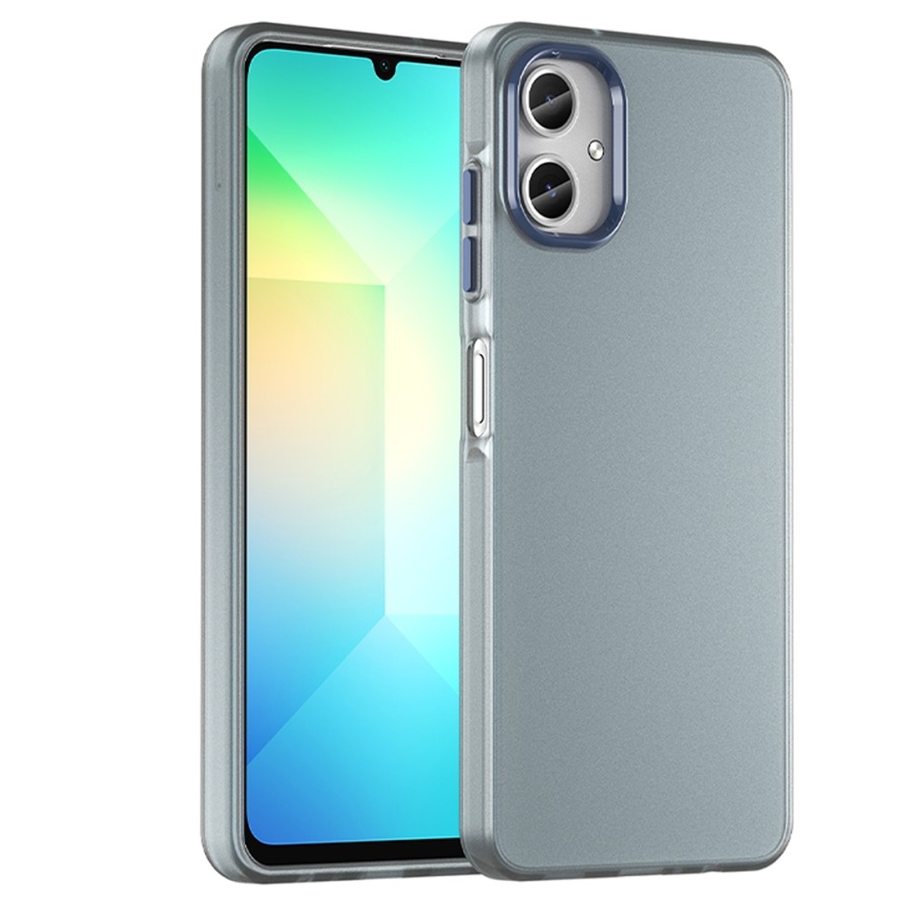 Candys matt zselés tok Samsung Galaxy A06 4G - sötétkék