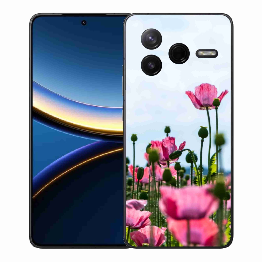 Gél borítás mmCase a Xiaomi Poco F7 Pro számára - mákos színű