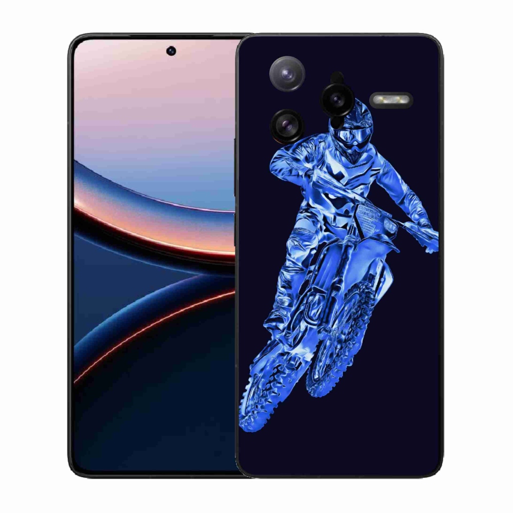 Gél borítás mmCase a Xiaomi Poco F7 Ultra számára - motocross 1