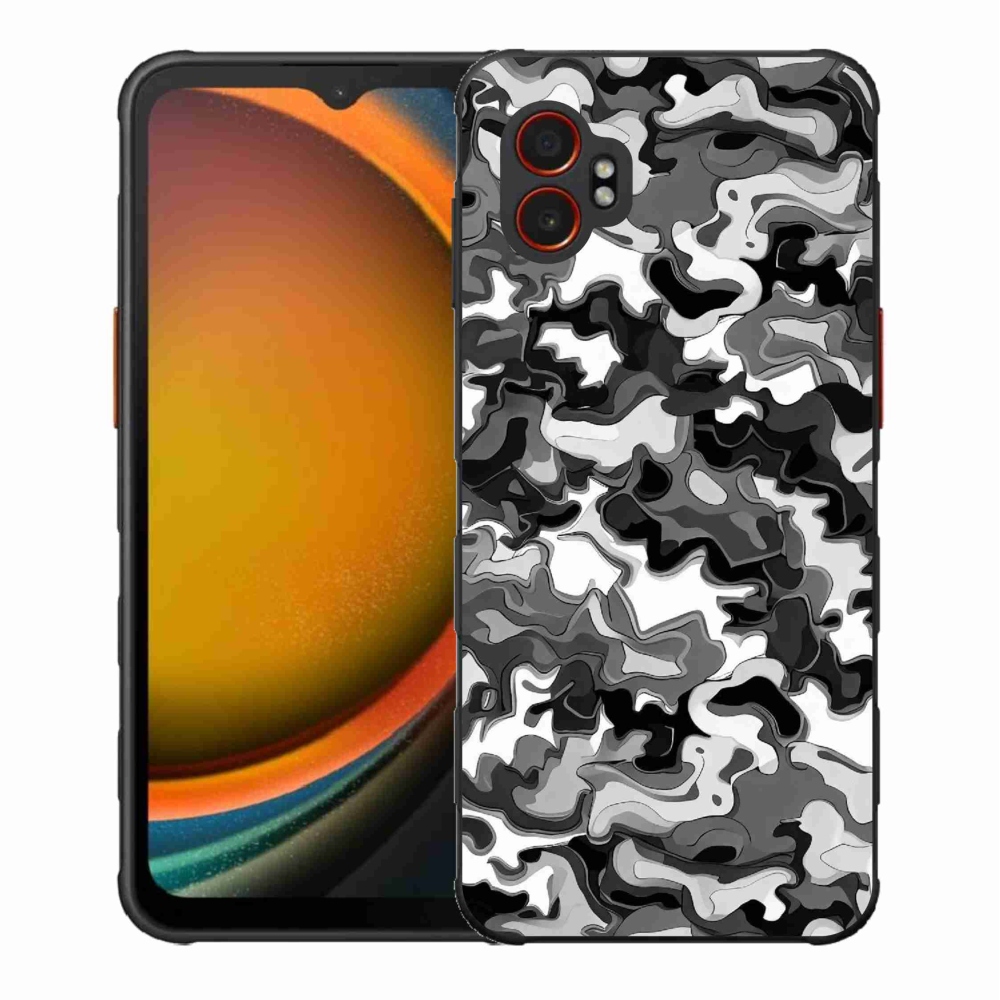 Zselés borítás mmCase Samsung Galaxy Xcover 7 Pro készülékhez - terepszínű minta 3