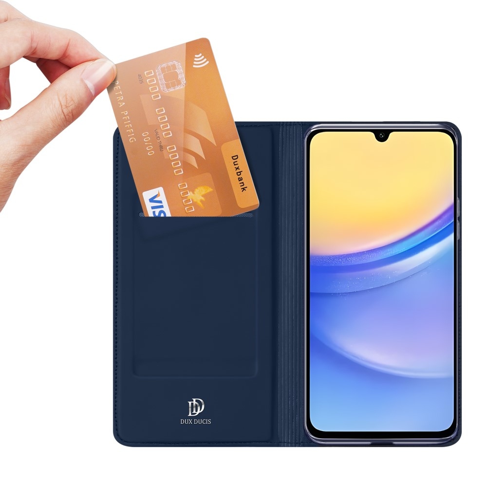 DUX könyv tok Samsung Galaxy A16 4G/5G készülékhez - sötétkék