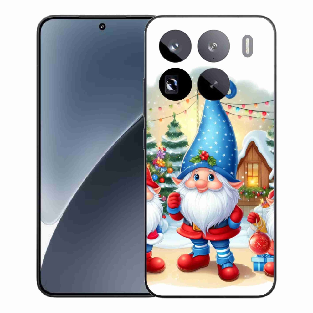 Gél borítás mmCase a Xiaomi 15 Pro-hoz - Karácsonyi manók