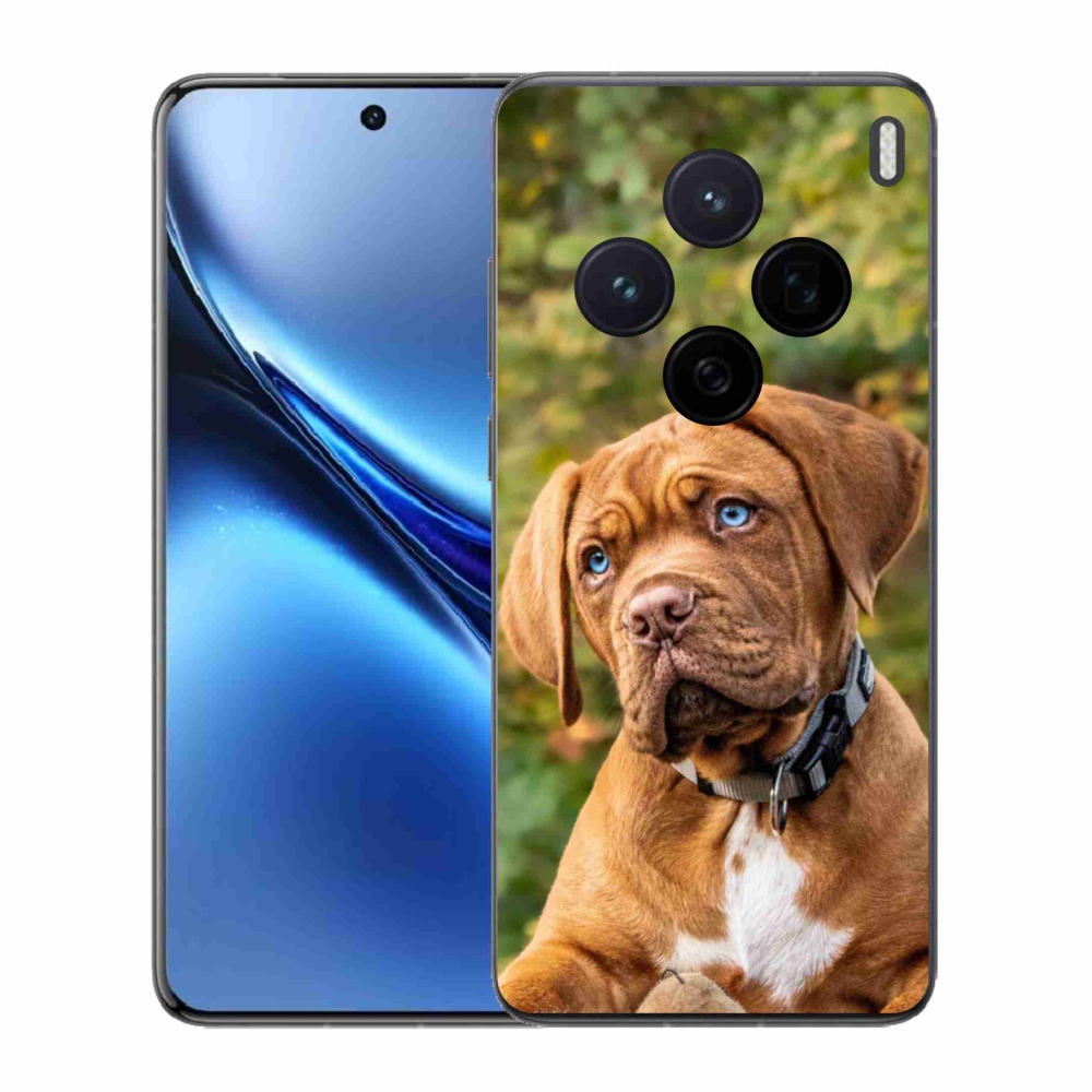 Zselés borítás mmCase a Vivo X200 5G-hez - kölyökkutyakék