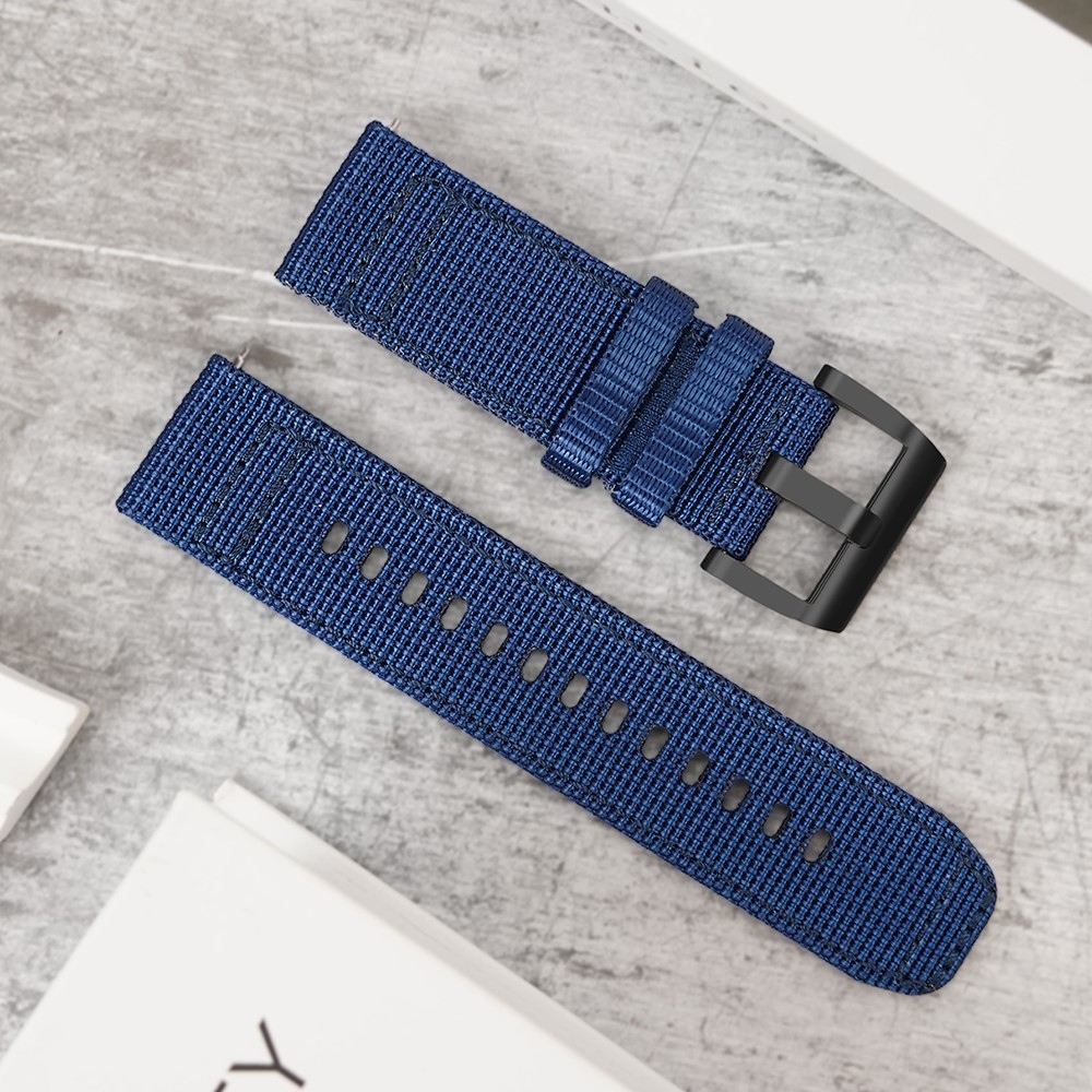 Vékony nylon szíj a Xiaomi Watch S4 47 mm-es modellhez – kék