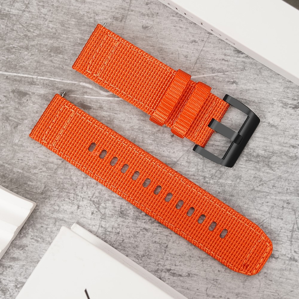 Vékony nylon szíj a Xiaomi Watch S4 47 mm-es modellhez – narancssárga