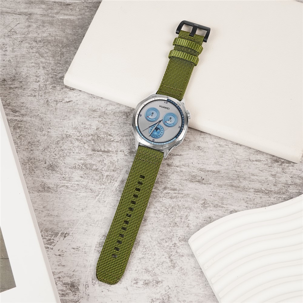 Vékony nylon szíj a Xiaomi Watch S4 47 mm-es modellhez – világoszöld