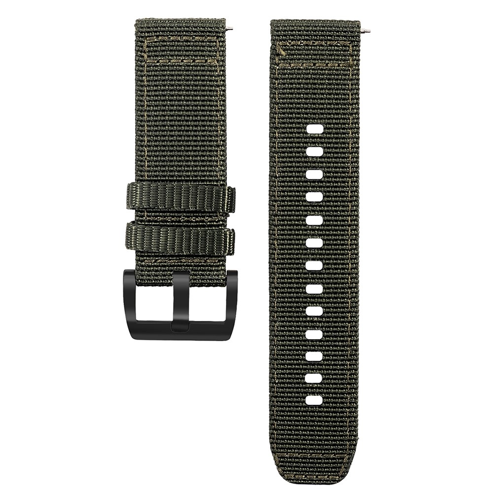 Vékony nylon szíj a Xiaomi Watch S4 47 mm-es modellhez – sötétzöld
