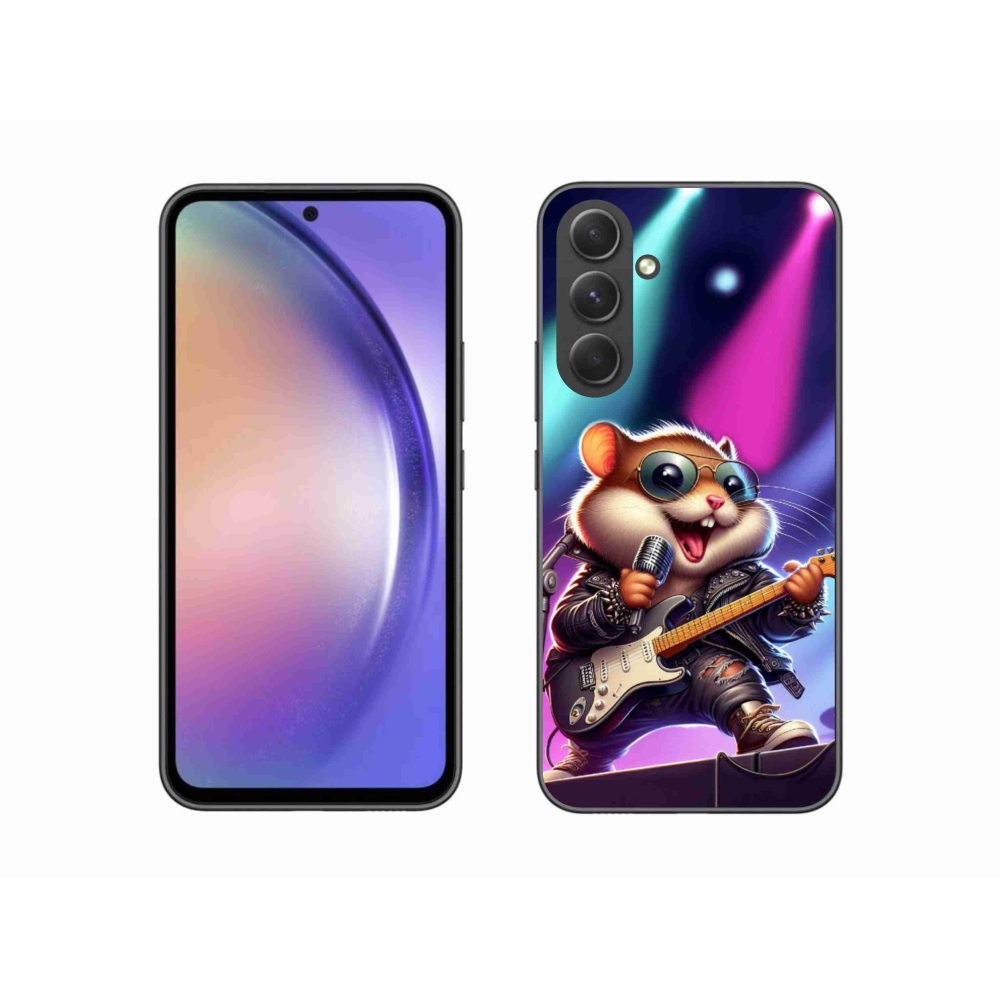 Gél borítás mmCase Samsung Galaxy A54 5G - hörcsög hintalóhoz