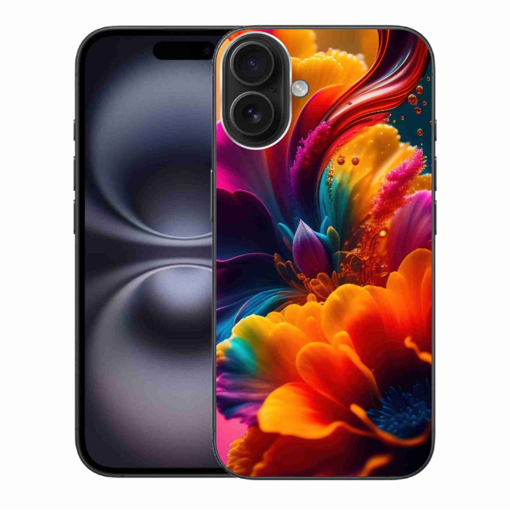 Gél borítás mmCase iPhone 16 Plus készülékhez - absztrakt motívum 2