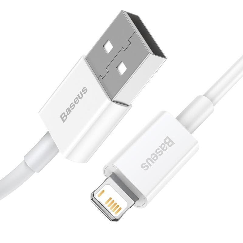 BASE lightning töltő- és csatlakozókábel Apple 1.5m - fehér