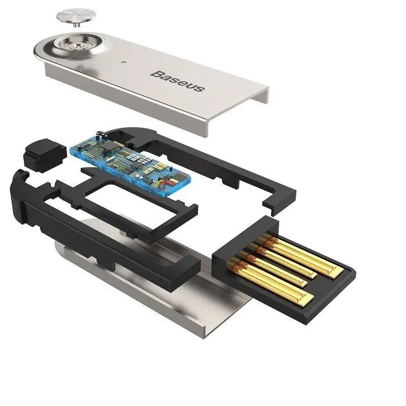 Baseus CABA01-01-01 Bluetooth 5.0 adapter 3,5 mm-es csatlakozóra Fekete