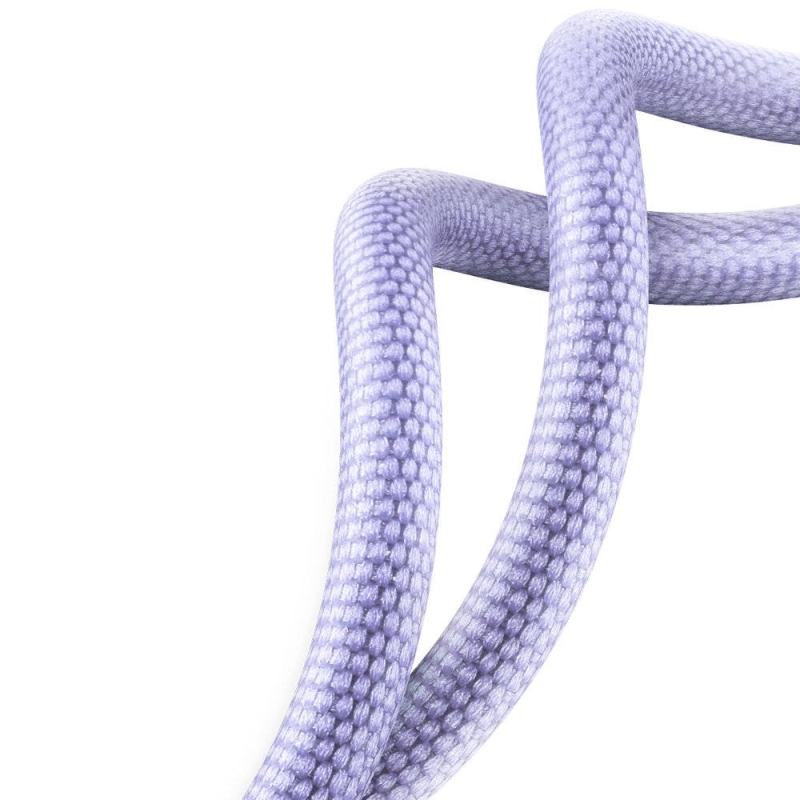 Baseus CAJY000505 Crystal Shine sorozatú adatkábel USB - USB-C 100W 2m lila