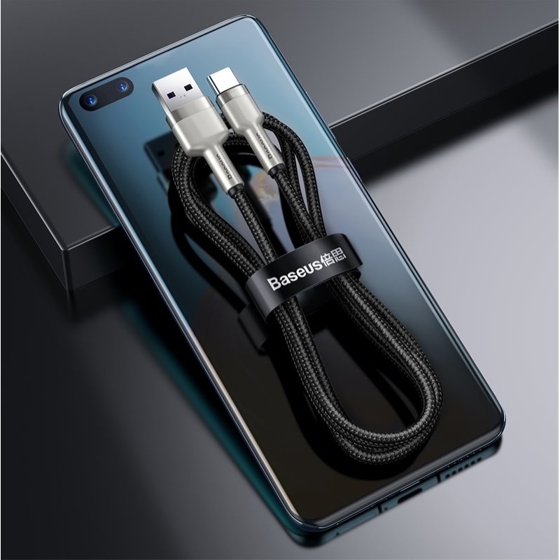 Baseus CAKF000001 Cafule adatkábel USB-USB-C 66W 0.25m fekete