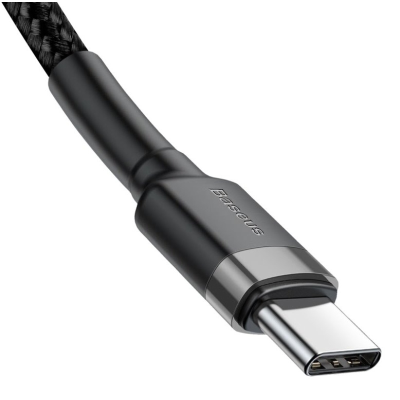 Baseus CATKLF-HG1 Cafule USB-C 60W 2m szürke/fekete kábel