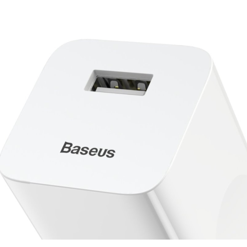 Baseus CCALL-BX02 Gyorstöltő 24W-os töltő Fehér