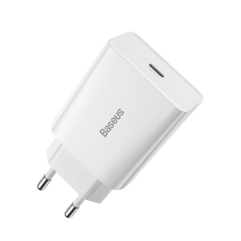 Baseus CCFS-SN02 Speed Mini töltő USB-C 20W Fehér